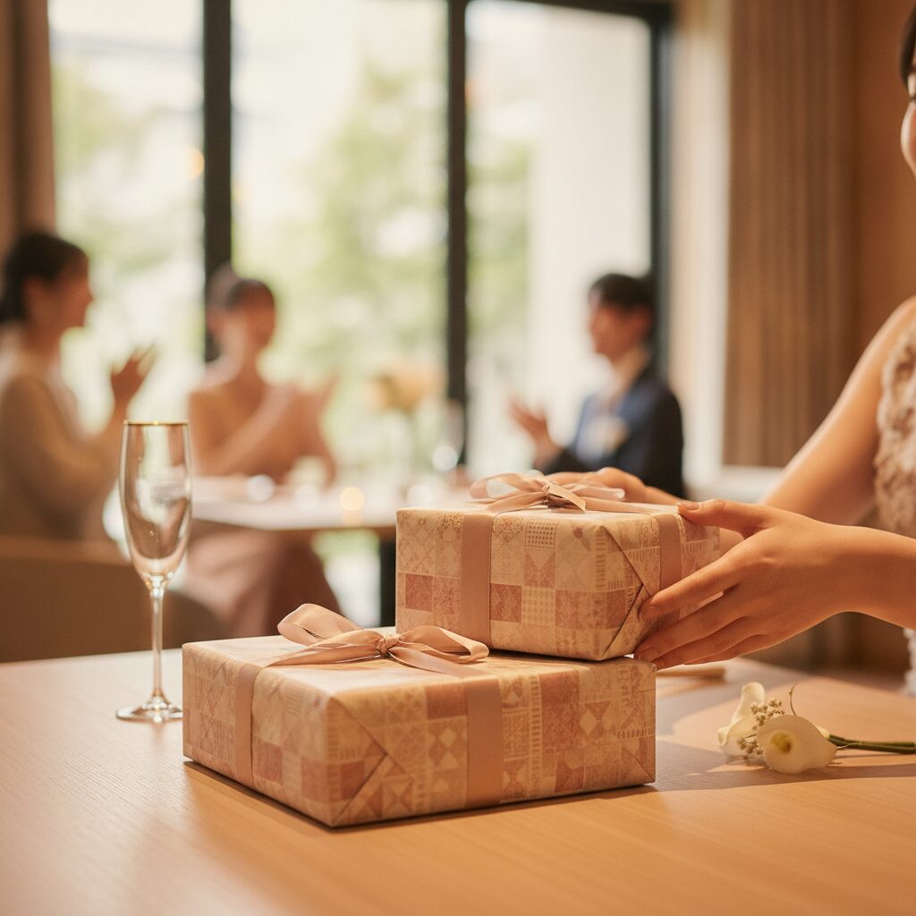 二次会 のみ プレゼント いつ渡す アイキャッチ