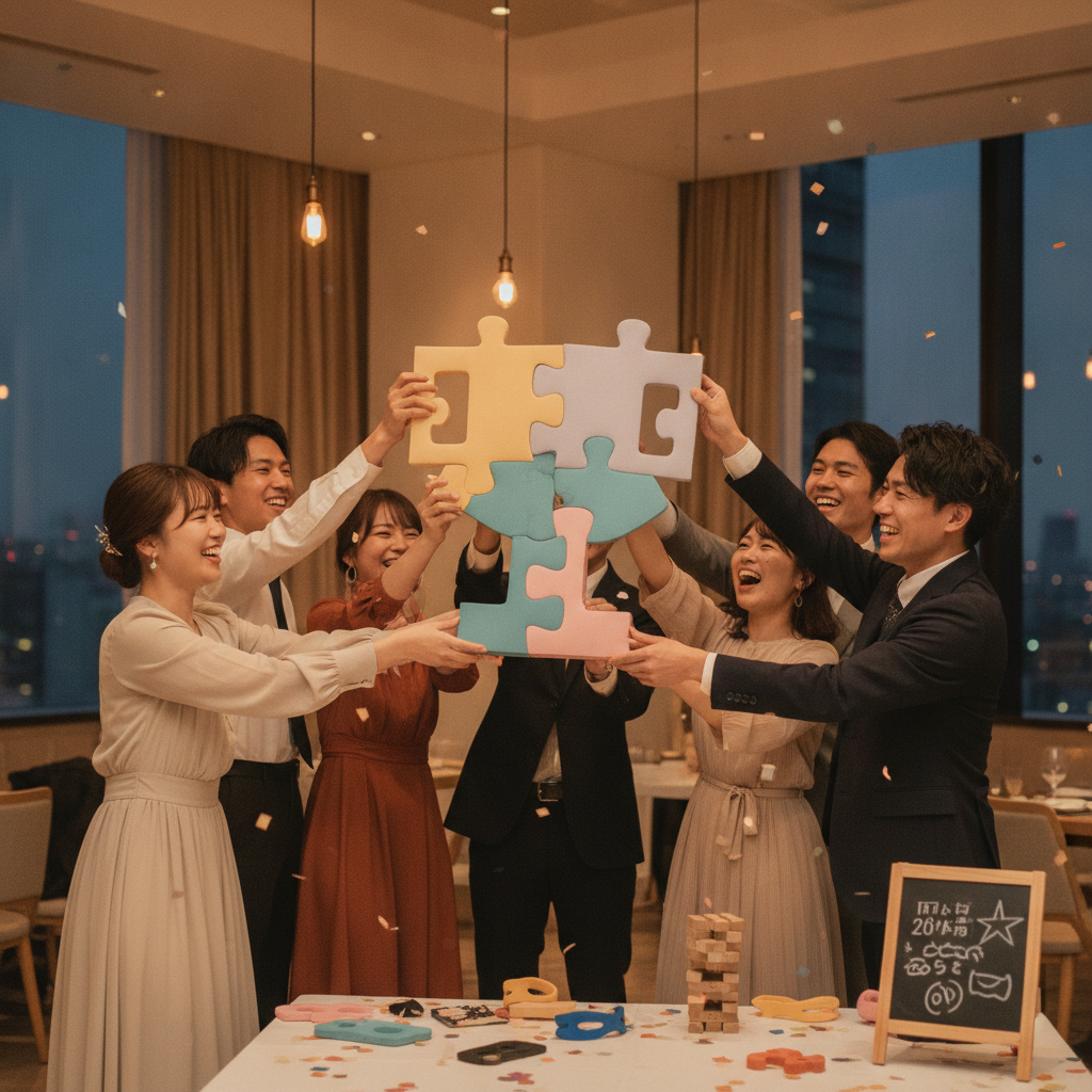 結婚式 二次会 ゲーム チーム対抗 アイキャッチ